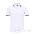 Men's Poly Cotton Short Sleeve Simple Polo Shirt